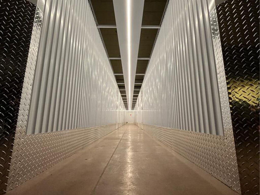 View inside of the Self-Storage unit in Rembrandt Mall